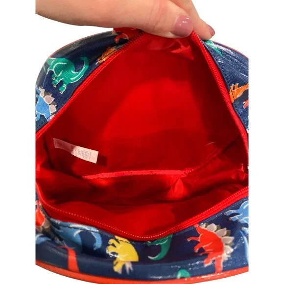 Cath Kidston Kids Toddler Dinosaur Backpack Blue Small - Picture 4 of 7